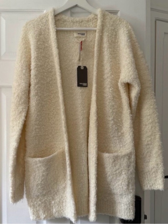 Wilfred Sweaters - Wilfred Free Aronson Cream Open-Front Women's Cardigan Sweater NWT